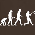 thumbnail image 3 of CafePress - Baseball Evolution Dark T Shirt - 100% Cotton T-Shirt, 3 of 4