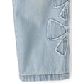 thumbnail image 4 of The Children's Place Toddler Girls Applique Bow Slouchy Jeans, Sizes 12M-5T, 4 of 4