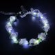 thumbnail image 1 of Corona de fiesta de boda, diadema de flores, corona de luz LED, guirnalda de decoración, Favor de cumpleaños para mujer y niña, diadema luminosa para el cabello, 1 of 4