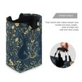 thumbnail image 3 of Yayeee Freestanding Laundry Hamper with Handle Collapsible Large Storage Basket for Clothes, Shadowy Forest Pattern, 3 of 7
