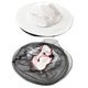 thumbnail image 2 of Beekeeping Cap Mosquito Bee Repellent Mesh Head Neck Covering Veil Mesh Cap, 2 of 4