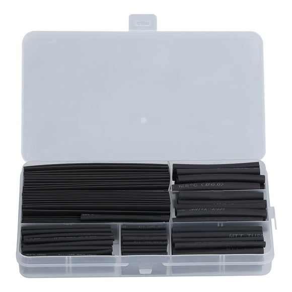 Heat Shrink Tubing Kit, Electrical Wire Wrap Assortment Kit Insulation High Temperature Resistance With Storage Box For Daily Maintenance For Cable Bundling