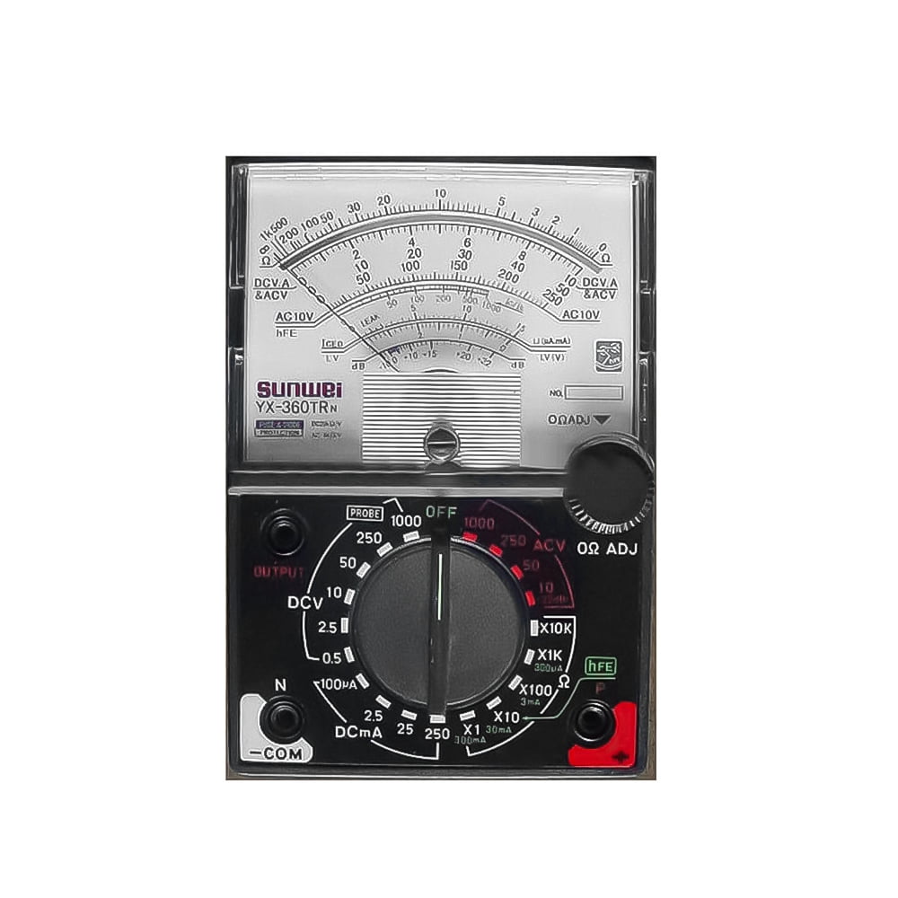 YX360 TRN Analogue Meter Multimeter Multitester Fuse Diode Protection
