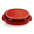 thumbnail image 2 of Crock Pot 2.5 Quart Red Stoneware Bake Pan, 2 of 6