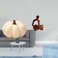 thumbnail image 2 of Almohadas de calabaza de Halloween,Almohadas de calabaza de Halloween Decoración del hogar Suave,Cojines de calabaza para Halloween,peluches,sofá,Figura de pensador abstracto,Estatua de, 2 of 8