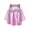 Pink-A, variant on YEAHDOR Girls Metallic Glossy Flared Dance Skirt Holographic High Waist Jazz Hip Hop Performance Costume