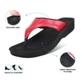 thumbnail image 4 of AEROTHOTIC Flip Flops for Women with Arch Support Plantar Fasciitis Orthopedic Cushioned Footbed Comfortable Non-Slip Sole with Padded Straps Dressy Casual Recovery Women Sandals, 4 of 7