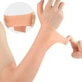 thumbnail image 3 of Moisturizing Arm Sleeve, Exfoliating 1pair Elastic Moisturizing Sleeve  for Calluses Skin Color,White, 3 of 7