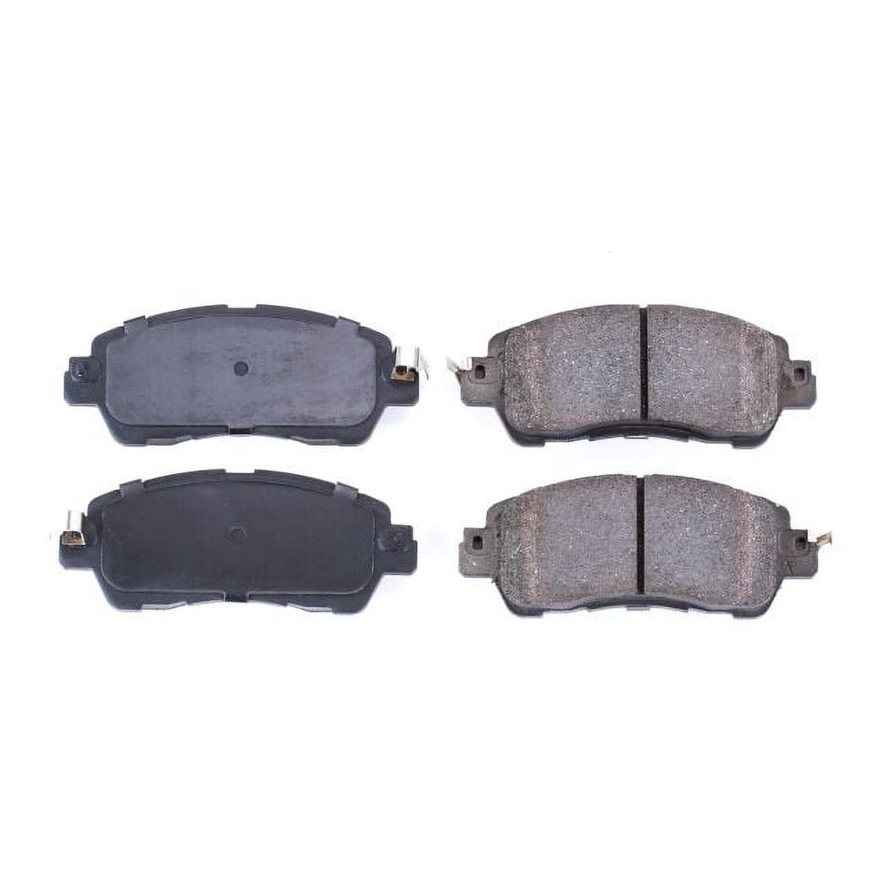 Power Stop 16-1852 Z16 Evolution Front Ceramic Brake Pads Fits select: 2017-2018 TOYOTA YARIS IA, 2016 TOYOTA SCION IA
