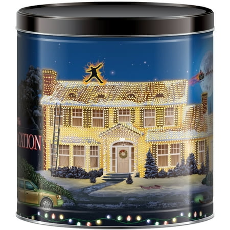 Signature Brands Christmas Popcorn Tin, 24 Oz.