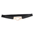 thumbnail image 5 of HOOWIFFY Adjustable Belts for Women Black Canvas 1Pack Party Wear, 5 of 8
