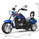 thumbnail image 3 of Costway Moto en Estilo Chopper para Niños Moto Montable Alimentada a Batería con Música Marcha Adelante y Atrás Conducción Realística Azul, 3 of 9