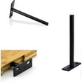 thumbnail image 3 of Jinyi Steel Floating Shelf Brackets - Duty Hidden Shelf Brackets For Floating Shelves (2pcs), 3 of 5