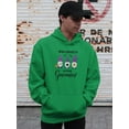 thumbnail image 2 of Halloween W My Gnomies Hoodie Men -Image by Shutterstock, Male Medium, 2 of 4