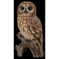 thumbnail image 3 of 12.25" Owl on Stump Outdoor Garden Statue, 3 of 6