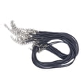 thumbnail image 5 of Ruiboury 100pcs Black Wax Leather Cord Necklace Rope Chain Clasp String Thread Cable Jewelry Making Accessories, 5 of 5