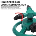 thumbnail image 6 of 360 Rotating Sprinkler, Automatic Lawn Sprinkler For Yard, Garden Irrigation System With Adjustable Spray, Large Area Water Sprinkler For Grass And Botanicals, Green, 6 of 8