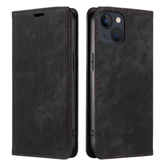 Solennerer for iPhone 14 Case Wallet with [RFID Blocking] Card Slot Photo Fram Kickstand Magnetic Soft Leather Flip Fold Case for iPhone 14 Wallet Case