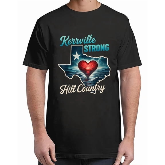 Kerrville Strong Hill Country Texas Support Unisex S-5Xl T-Shirt