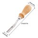 thumbnail image 3 of French Leather Mouth Beveler Shovel Trimming Knife Thinning Knift Beveler Skiver Tool For DIY Leather, 3 of 9