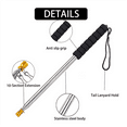 thumbnail image 7 of 9.8Ft Telescopic Flag Pole,Stainless Steel Handheld Portable Extendable Retractable Flagpole with Anti-Slip Grip, 7 of 7
