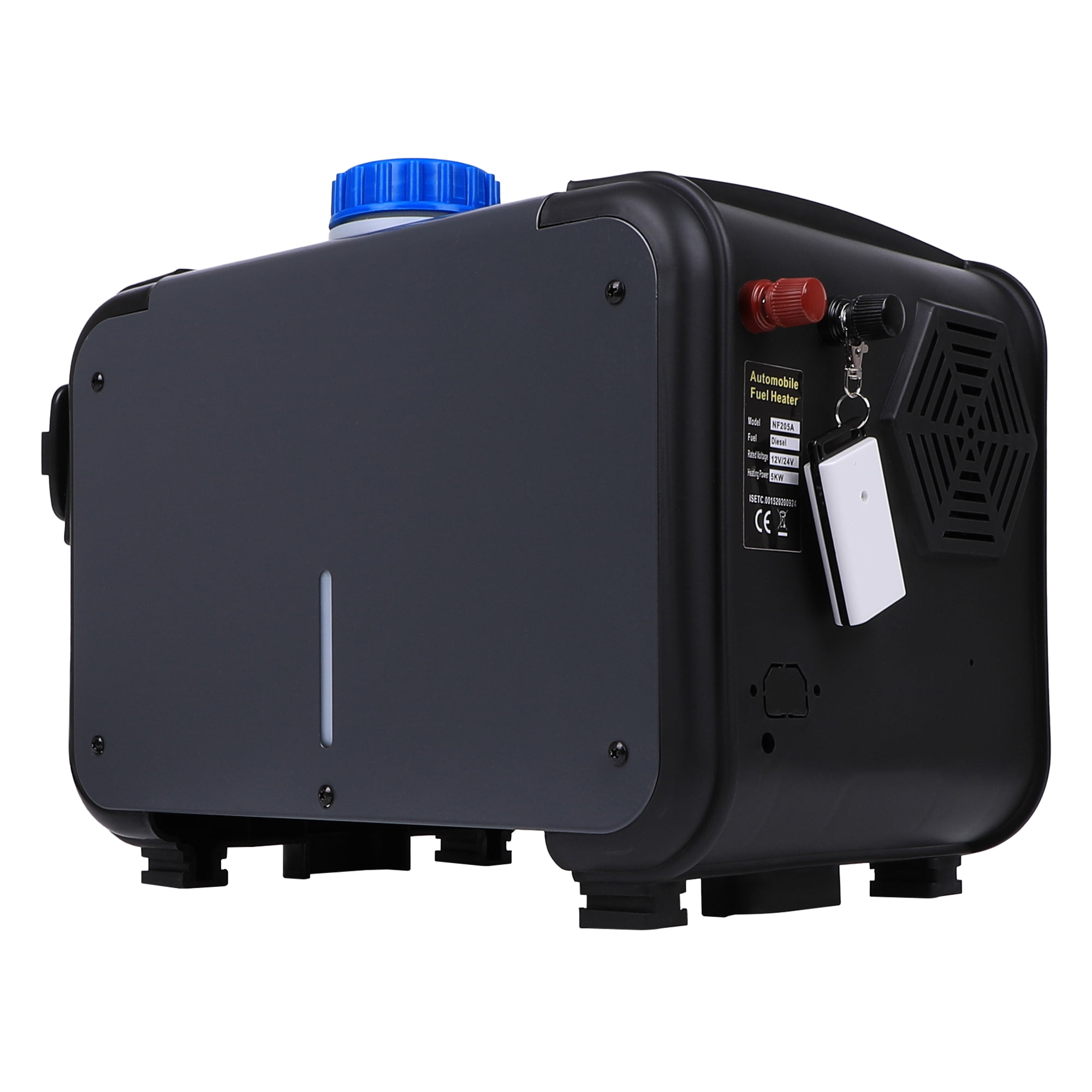 Saree Diesel Heater All in One 5-8KW Portable Parking Heater 12V/24V/110V with LCD Bluetooth App Control Wireless Control Altitude Mode for Car RV Tent Applications