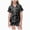 L101-Grey, variant on CAUYDY Girls Halloween Pajamas Sets Sleeping Pants Cute Print Home Short Sleeve Shorts Pajama Set Full Suit Clothes(L101-Black,10-11 Y)