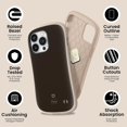 thumbnail image 4 of Caf Series Designed for iPhone 12 Pro max case(6.7") Cute Hybrid [Hard Shell + Bumper] Shockproof Phone Case Coffee, 4 of 5