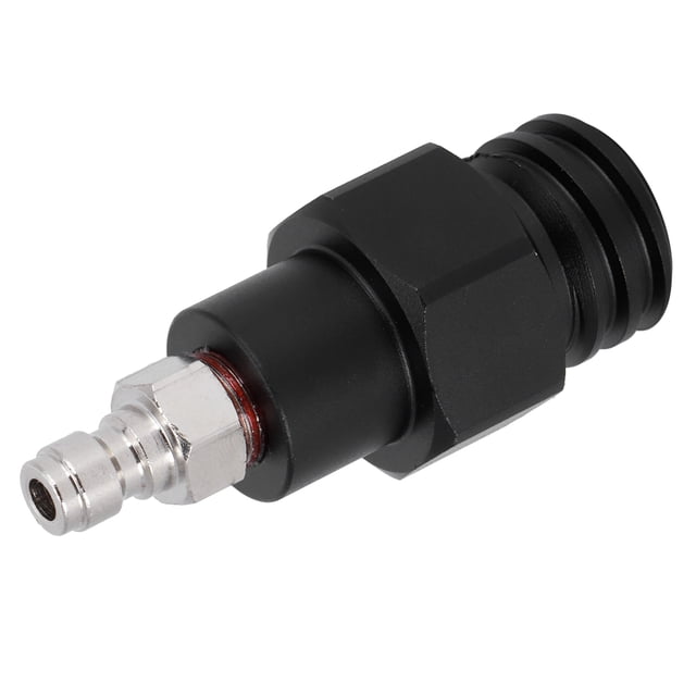 Adaptador De Tanque De CO2, Adaptador De Tanque De CO2 Macho De 8 Mm, Adaptador De Cilindro De CO2 Enchufe Rápido Conexión De Manguera De Refresco Conector De Botella Regulador