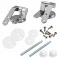 thumbnail image 1 of Bisagra de tapa de inodoro de aleación de zinc para baño con accesorios de tornillo Sincero Hogar, 1 of 2
