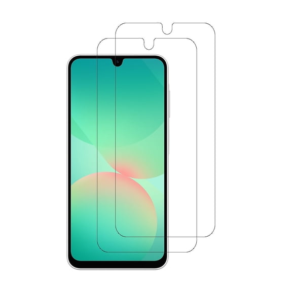 PAPAUTOP [2 Pcs] HD Clear Anti-Scratch Easy Installation Tempered Glass Screen Protector for Samsung Galaxy A26 5G 2025
