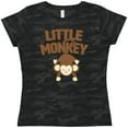 thumbnail image 3 of Inktastic Little Monkey Women's T-Shirt, 3 of 5