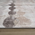 thumbnail image 3 of 7' X 10' Beige and Brown Abstract Distressed Area Rug, 3 of 6