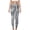 Gray, variant on Brondbend Yoga Pants for Women Women’s Leggings Elastic High Waist Belly Control Workout Trousers Printed Fashion Tights Slim Fit Weekend Athletic Jogger Army Green