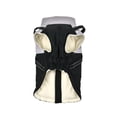 thumbnail image 2 of Dogs Autumn Winter Warm Coats Fleece Lined Winter Vests for Small Medium Dogs Hiking, Black, 2 of 7