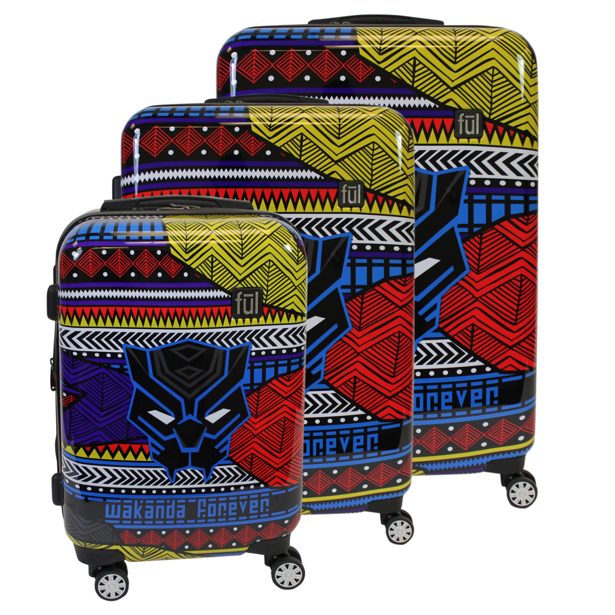 black panther suitcase