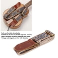 thumbnail image 4 of Correa De Ukelele, Cinturón De Hombro Ajustable Y Transpirable, Cinturón De Algodón Tejido Estilo Bordado Para Mandolina Banjo De Ukelele, 4 of 7