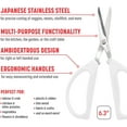 thumbnail image 2 of Original Unlimited Kitchen Scissors All Purpose Kitchen Shears With Comfortable Handles, 2 of 8