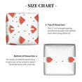 thumbnail image 5 of Kdxio Hand Drawn Watermelon Print Tissue Box Cover,Square Decorative PU Leather Facial Paper Case Organizer Holder Dispenser for Bathroom,Night Stands,Desk,Car 5.2''X5.2''X5.2'', 5 of 8