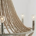 thumbnail image 3 of Capital Lighting - Kayla - Chandelier 6 Light Mystic Sand - in Transitional, 3 of 7
