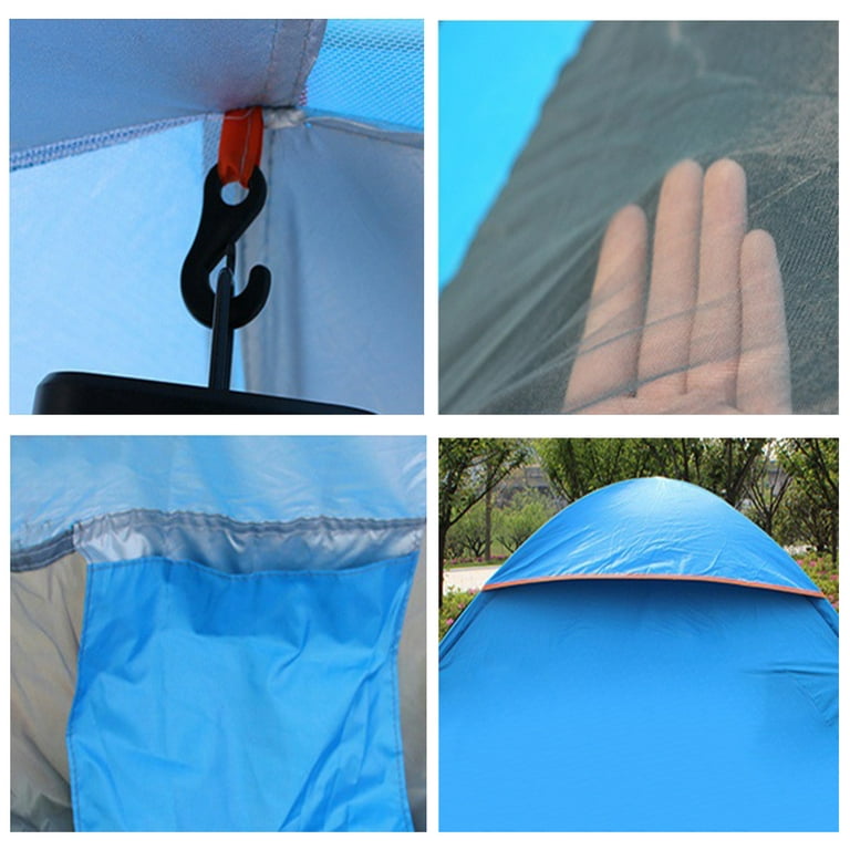 Instant Automatic pop up Camping Tent for 1-2 Persons Portable Waterproof  UVA Protection Perfect for Beach Outdoor Traveling Hiking Camping Hunting  