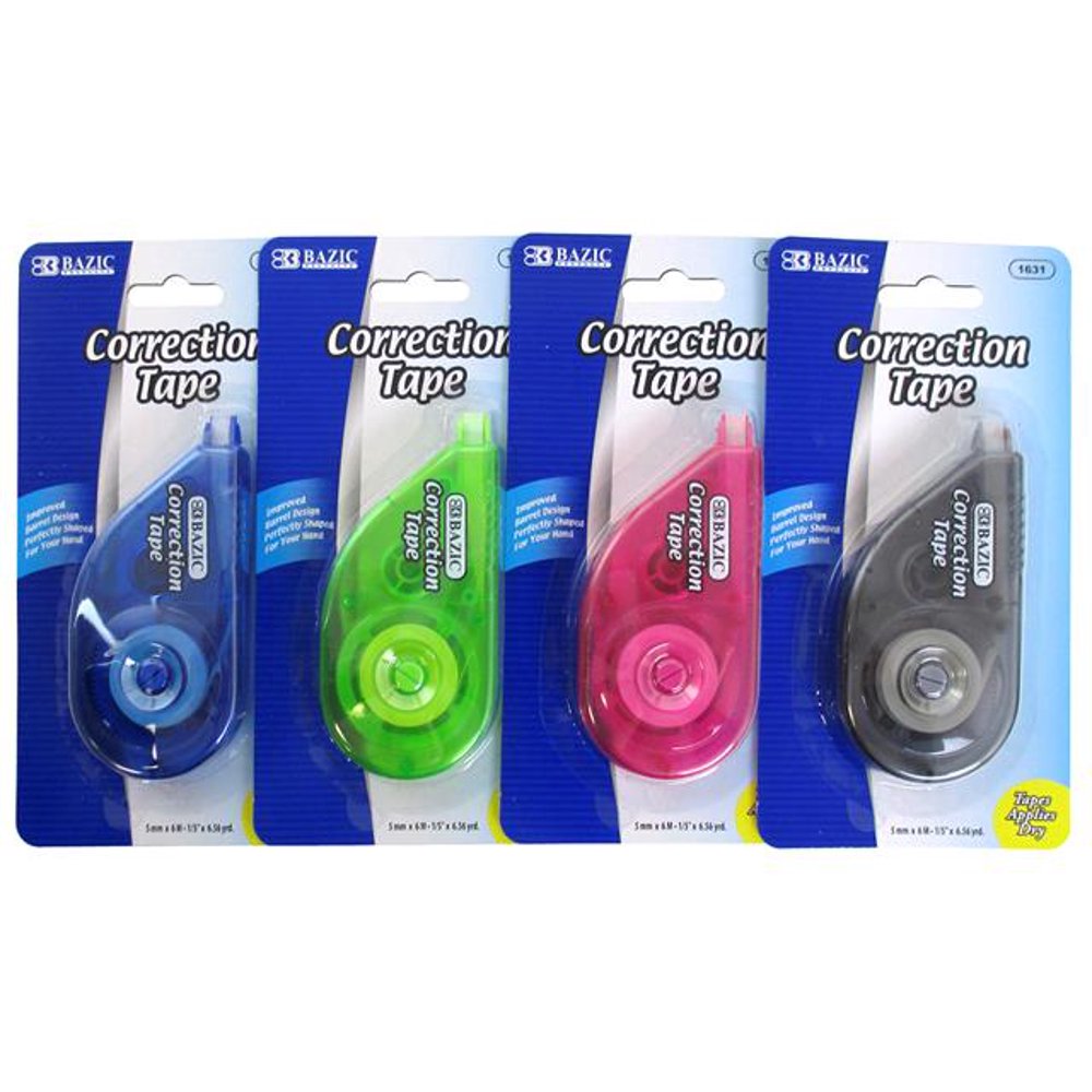 Bazic Correction Tape 5mmx6m Astd