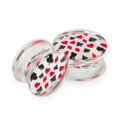 thumbnail image 1 of Clear Polysafe Playing Card Symbols Plug, 1 of 1