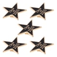 thumbnail image 4 of 5 broches de graduación con forma de estrella, broches decorativos para ropa y mochilas, broches de aleación de zinc., 4 of 5