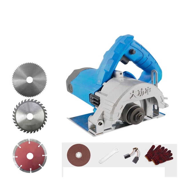 Multifunction Cutting Machine Electric Circular Saw Tile Wood Marble Slotting Machine Stone Cutting Machine Electric Power Tools ,Easy to Use