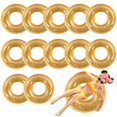 thumbnail image 1 of 12 anillos con purpurina dorada, 61 cm, de Pool Floats Relaxgiant, 1 of 4