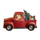 thumbnail image 3 of Decoración navideña Decoración del hogar de vacaciones Modelo de coche camión de Papá Noel vintage para Estilo A, 3 of 9