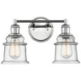 thumbnail image 2 of 2342-CH Millennium Lighting 2 Light Bath Vanity-9 Inches Tall and 14.75 Inches Wide-Chrome Finish, 2 of 3