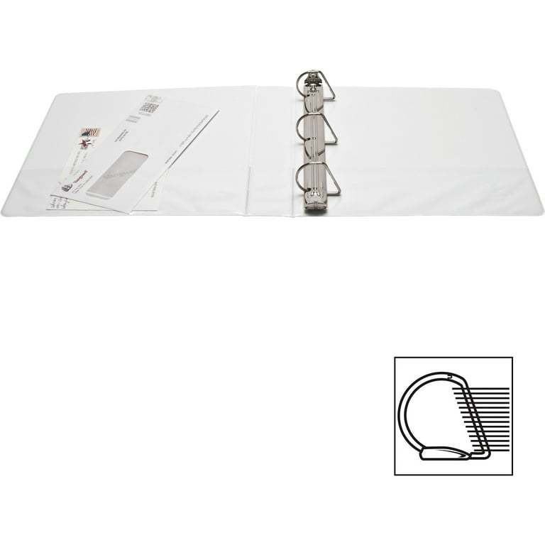 Business Source Basic D-Ring View Binders - 5 Business Source Basic D-Ring View Binders - 5