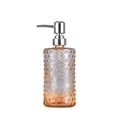 thumbnail image 1 of Inicio/Hotel/Botella de loción de vidrio for baño, 500 ml, soporte for jabón, transparente, cilíndrico, azul, transparente, gris, naranja y rosa, 1 of 4